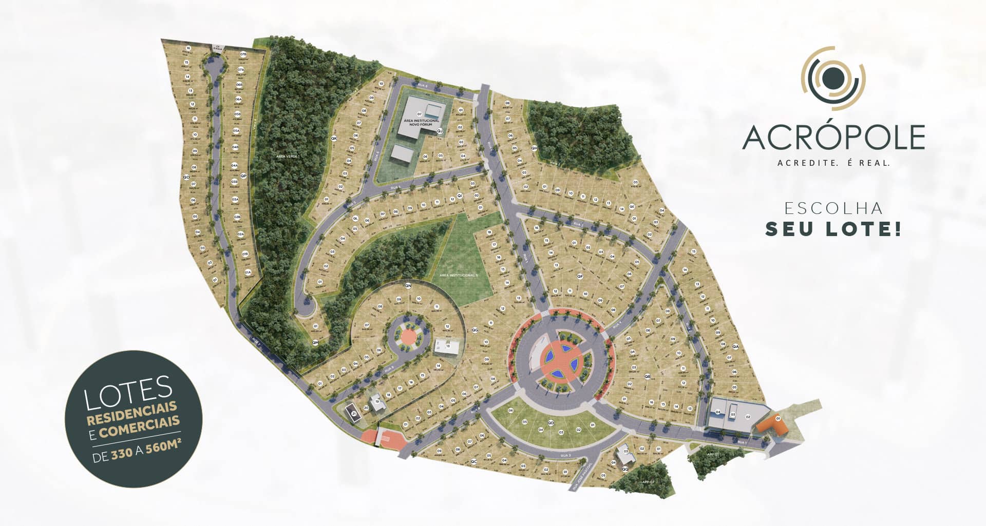 Residencial Acrópole - Acredite. É real.